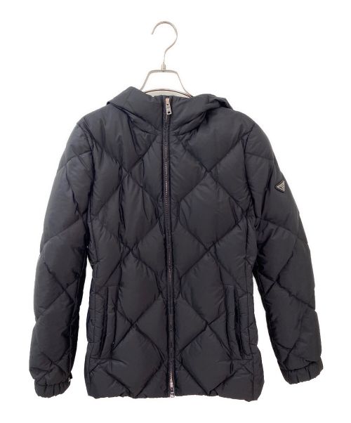 PRADA（プラダ）PRADA (プラダ) ダウンジャケット ブラック サイズ:44の古着・服飾アイテム