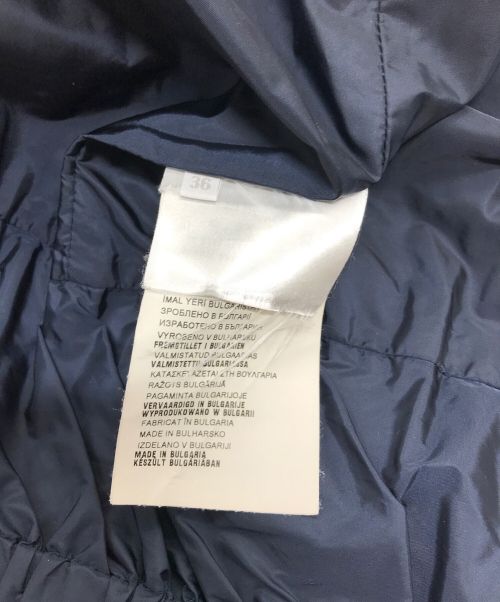 MIU MIU（ミュウミュウ）MIU MIU (ミュウミュウ) スタンドカラーダウンジャケット ネイビー サイズ:36     160／72Aの古着・服飾アイテム