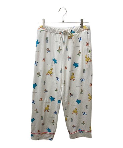 gelato pique（ジェラートピケ）gelato pique (ジェラートピケ) 総柄シャツ&ロングパンツセット アイボリー サイズ:Fの古着・服飾アイテム