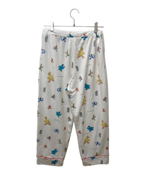 gelato pique（ジェラートピケ）gelato pique (ジェラートピケ) 総柄シャツ&ロングパンツセット アイボリー サイズ:Fの古着・服飾アイテム