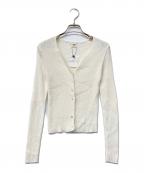 Ron Hermanロンハーマン）の古着「リブニットカーディガン」｜アイボリー