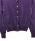 中古・古着 IENA (イエナ) ARKABA クルーカーディガン パープル サイズ:F：3000円