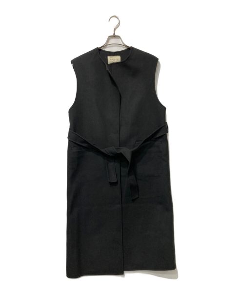 UNITED ARROWS（ユナイテッドアローズ）UNITED ARROWS (ユナイテッドアローズ) UBCMD リバー ノーカラーベスト グレー サイズ:38の古着・服飾アイテム