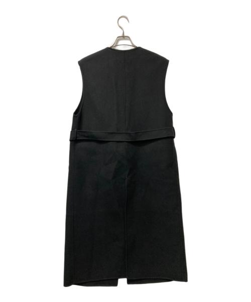 UNITED ARROWS（ユナイテッドアローズ）UNITED ARROWS (ユナイテッドアローズ) UBCMD リバー ノーカラーベスト グレー サイズ:38の古着・服飾アイテム