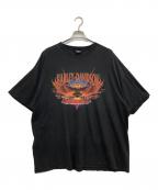 HARLEY-DAVIDSONハーレーダビッドソン）の古着「Tシャツ」｜ブラック