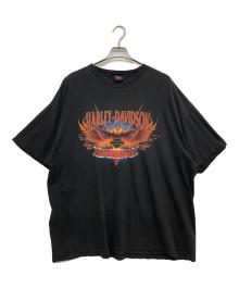 HARLEY-DAVIDSON（ハーレーダビッドソン）の古着「Tシャツ」｜ブラック