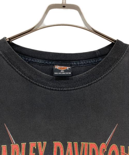 HARLEY-DAVIDSON（ハーレーダビッドソン）HARLEY-DAVIDSON (ハーレーダビッドソン) Tシャツ ブラック サイズ:2XLの古着・服飾アイテム