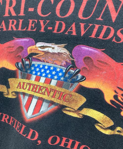 HARLEY-DAVIDSON（ハーレーダビッドソン）HARLEY-DAVIDSON (ハーレーダビッドソン) Tシャツ ブラック サイズ:2XLの古着・服飾アイテム