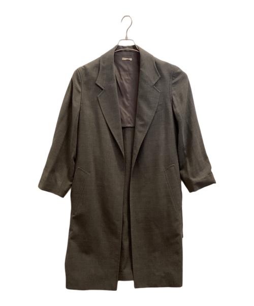 HERMES（エルメス）HERMES (エルメス) ラップコート グレー サイズ:40の古着・服飾アイテム