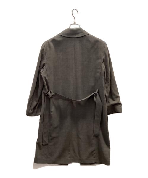 HERMES（エルメス）HERMES (エルメス) ラップコート グレー サイズ:40の古着・服飾アイテム