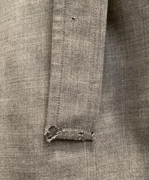 HERMES（エルメス）HERMES (エルメス) ラップコート グレー サイズ:40の古着・服飾アイテム