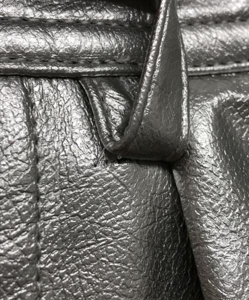 Mediam（ミディアム）Mediam (ミディアム) Fake leather pants シルバー サイズ:1の古着・服飾アイテム