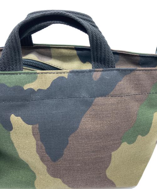 Herve Chapelier（エルベシャプリエ）Herve Chapelier (エルベシャプリエ) カモフラ舟形ミニトート グリーンの古着・服飾アイテム