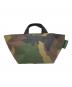 Herve Chapelier（エルベシャプリエ）の古着「カモフラ舟形ミニトート」｜グリーン