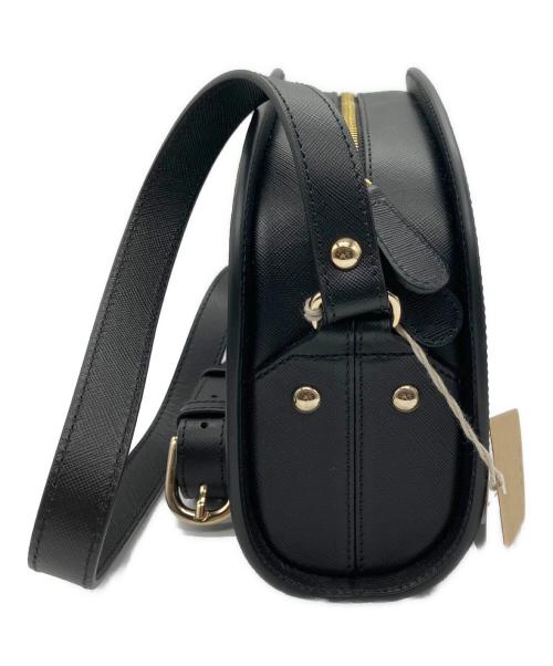 A.P.C.（アーペーセー）A.P.C. (アーペーセー) Demi Lune ハーフムーンショルダーバッグ ブラックの古着・服飾アイテム