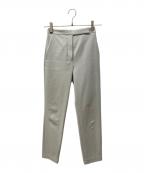 theoryセオリー）の古着「Neoteric Twill HW Slim Crop T」｜アイボリー