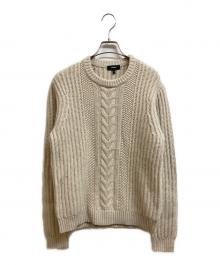 theory（セオリー）の古着「Dane Wool H Vilare C Crew」｜ベージュ