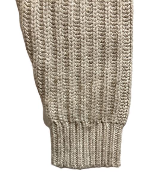 theory（セオリー）theory (セオリー) Dane Wool H Vilare C Crew ベージュ サイズ:Sの古着・服飾アイテム