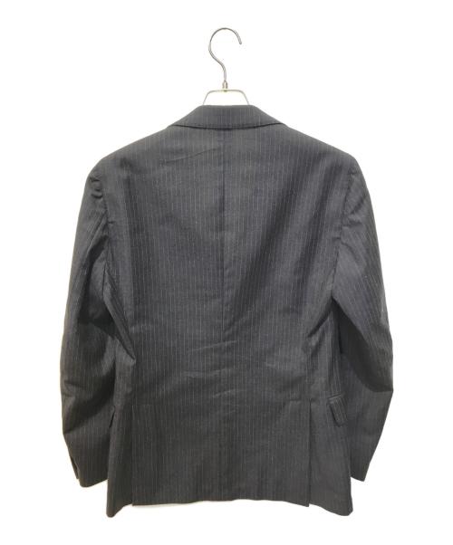 LARDINI（ラルディーニ）LARDINI (ラルディーニ) ストライプセットアップスーツ グレー サイズ:48の古着・服飾アイテム