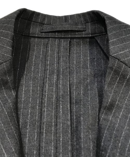 LARDINI（ラルディーニ）LARDINI (ラルディーニ) ストライプセットアップスーツ グレー サイズ:48の古着・服飾アイテム