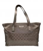 GUCCIグッチ）の古着「GGインプリメ トートバッグ」｜ベージュ