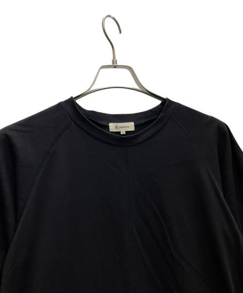 CB CRESTBRIDGE（シービークレストブリッジ）CB CRESTBRIDGE (シービークレストブリッジ) サイドチェックワンピース ブラック サイズ:Mの古着・服飾アイテム