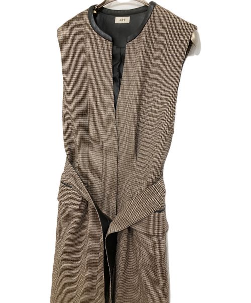 ROPE（ロペ）ROPE (ロペ) 2WAYジャンパースカート ブラウン サイズ:Mの古着・服飾アイテム