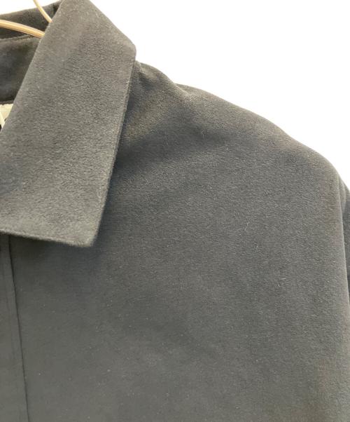 STILL BY HAND（スティルバイハンド）STILL BY HAND (スティルバイハンド) SYNTHETIC LEATHER OVER SHIRT ブラック サイズ:48 未使用品の古着・服飾アイテム