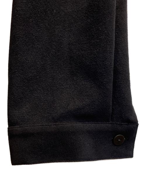 STILL BY HAND（スティルバイハンド）STILL BY HAND (スティルバイハンド) SYNTHETIC LEATHER OVER SHIRT ブラック サイズ:48 未使用品の古着・服飾アイテム