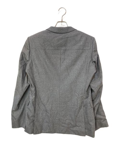 BOSS HUGO BOSS（ボス ヒューゴボス）BOSS HUGO BOSS (ボス ヒューゴボス) カシミヤ混 テーラードジャケット グレー サイズ:48の古着・服飾アイテム