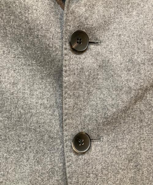 BOSS HUGO BOSS（ボス ヒューゴボス）BOSS HUGO BOSS (ボス ヒューゴボス) カシミヤ混 テーラードジャケット グレー サイズ:48の古着・服飾アイテム