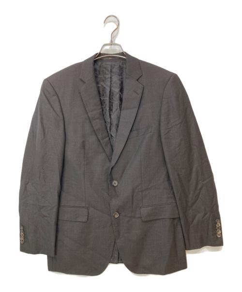 BOSS HUGO BOSS（ボス ヒューゴボス）BOSS HUGO BOSS (ボス ヒューゴボス) DRAGOファブリック セットアップスーツ ブラウン サイズ:48の古着・服飾アイテム