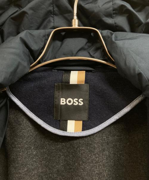 BOSS（ボス）BOSS (ボス) フーデッドコート ネイビー サイズ:48の古着・服飾アイテム