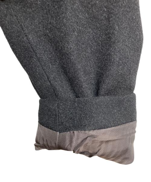 ERMENEGILDO ZEGNA（エルメネジルド・ゼニア）ERMENEGILDO ZEGNA (エルメネジルド・ゼニア) カシミヤダブルコート ブラック サイズ:48の古着・服飾アイテム