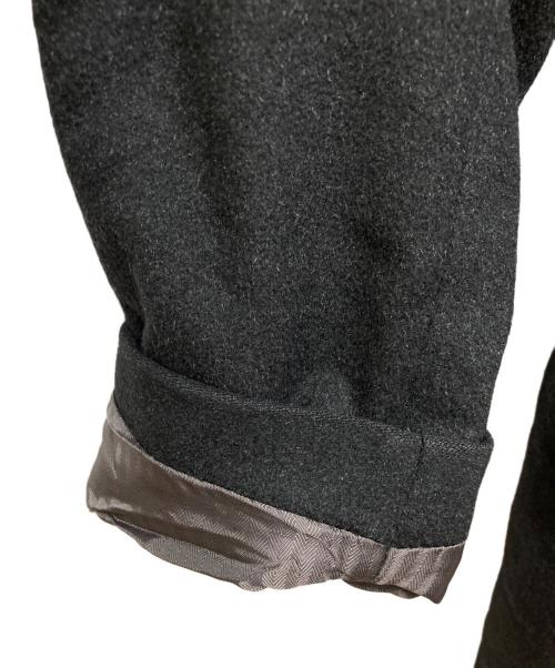 ERMENEGILDO ZEGNA（エルメネジルド・ゼニア）ERMENEGILDO ZEGNA (エルメネジルド・ゼニア) カシミヤダブルコート ブラック サイズ:48の古着・服飾アイテム