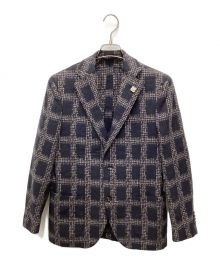 LARDINI（ラルディーニ）の古着「テーラードジャケット」｜グレー