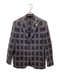 中古・古着通販】LARDINI (ラルディーニ) ニットテーラードジャケット