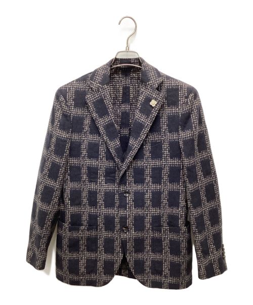 LARDINI（ラルディーニ）LARDINI (ラルディーニ) テーラードジャケット グレー サイズ:46の古着・服飾アイテム