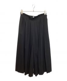 MM6 Maison Margiela（エムエムシックスメゾンマルジェラ）の古着「Pleated Pants」｜ブラック