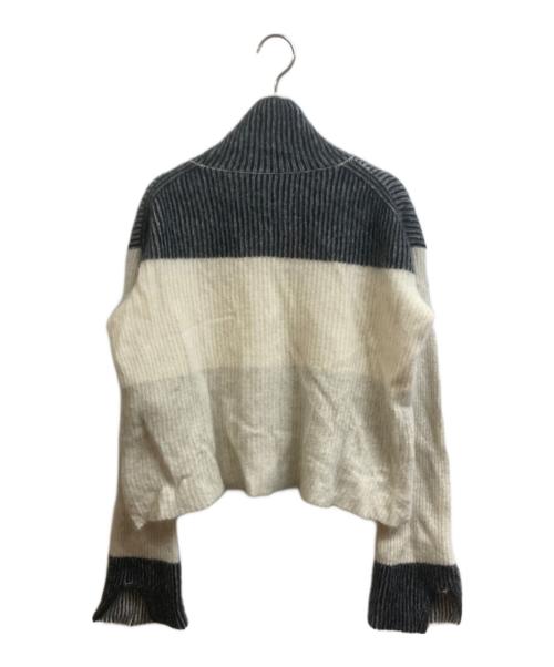 C.T.plage（シーティープラージュ）C.T.plage (シーティープラージュ) Raccoon slit sleeve turtle neck ベージュ サイズ:38の古着・服飾アイテム