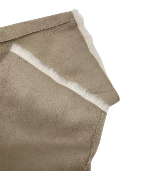 Ameri（アメリ）AMERI (アメリ) REVERSIBLE TWIN BOA COAT ベージュ サイズ:FREEの古着・服飾アイテム