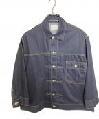 beautiful peopleビューティフルピープル）の古着「Selvedge denim THE/a big blouson」｜インディゴ