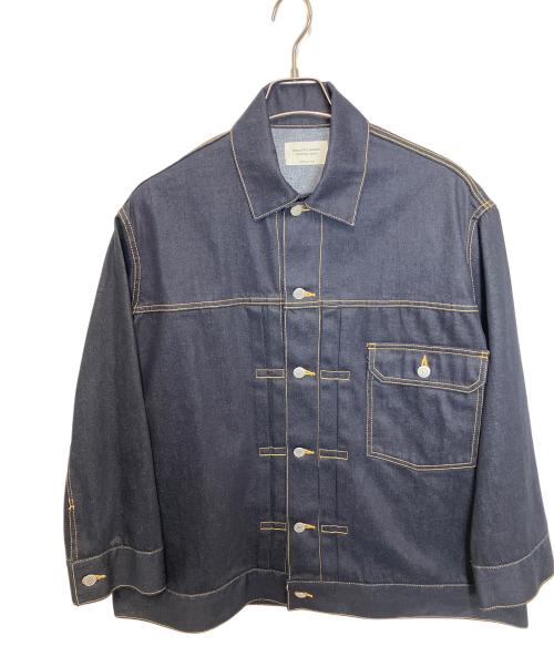beautiful people（ビューティフルピープル）beautiful people (ビューティフルピープル) Selvedge denim THE/a big blouson インディゴ サイズ:36の古着・服飾アイテム