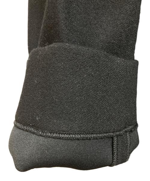 UNITED TOKYO（ユナイテッドトーキョー）UNITED TOKYO (ユナイテッドトーキョー) ライトメルトンボンディング ノーカラーコート ブラック サイズ:2の古着・服飾アイテム