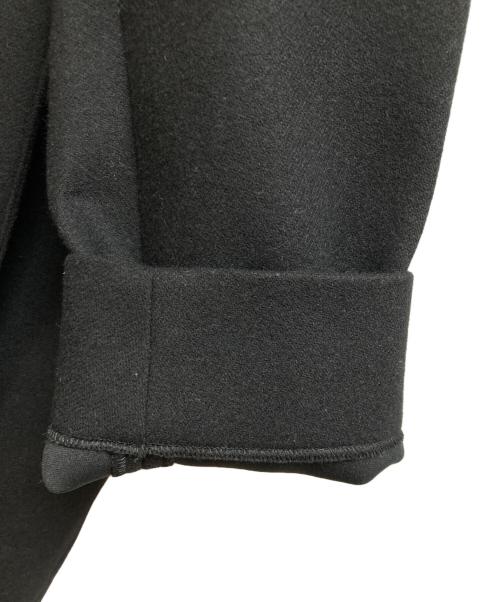 UNITED TOKYO（ユナイテッドトーキョー）UNITED TOKYO (ユナイテッドトーキョー) ライトメルトンボンディング ノーカラーコート ブラック サイズ:2の古着・服飾アイテム