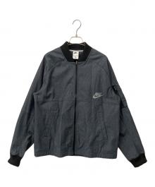 NIKE（ナイキ）の古着「ボンバージャケット」｜グレー