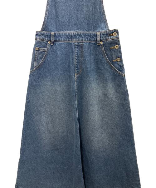 SLOBE IENA（スローブ イエナ）SLOBE IENA (スローブ イエナ) フレアジャンパーデニムスカート ブルー サイズ:SIZE 36の古着・服飾アイテム