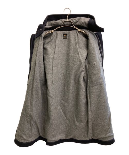 SCYEBASICS（サイベーシックス）SCYEBASICS (サイベーシックス) ウールカシミヤメルトンダッフルコート ネイビー サイズ:40の古着・服飾アイテム