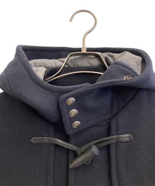 SCYEBASICS（サイベーシックス）SCYEBASICS (サイベーシックス) ウールカシミヤメルトンダッフルコート ネイビー サイズ:40の古着・服飾アイテム