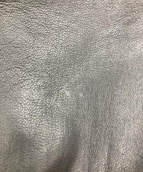 SOPHNET.（ソフネット）SOPHNET. (ソフネット) スタンドカラーレザーブルゾン ブラック サイズ:Mの古着・服飾アイテム